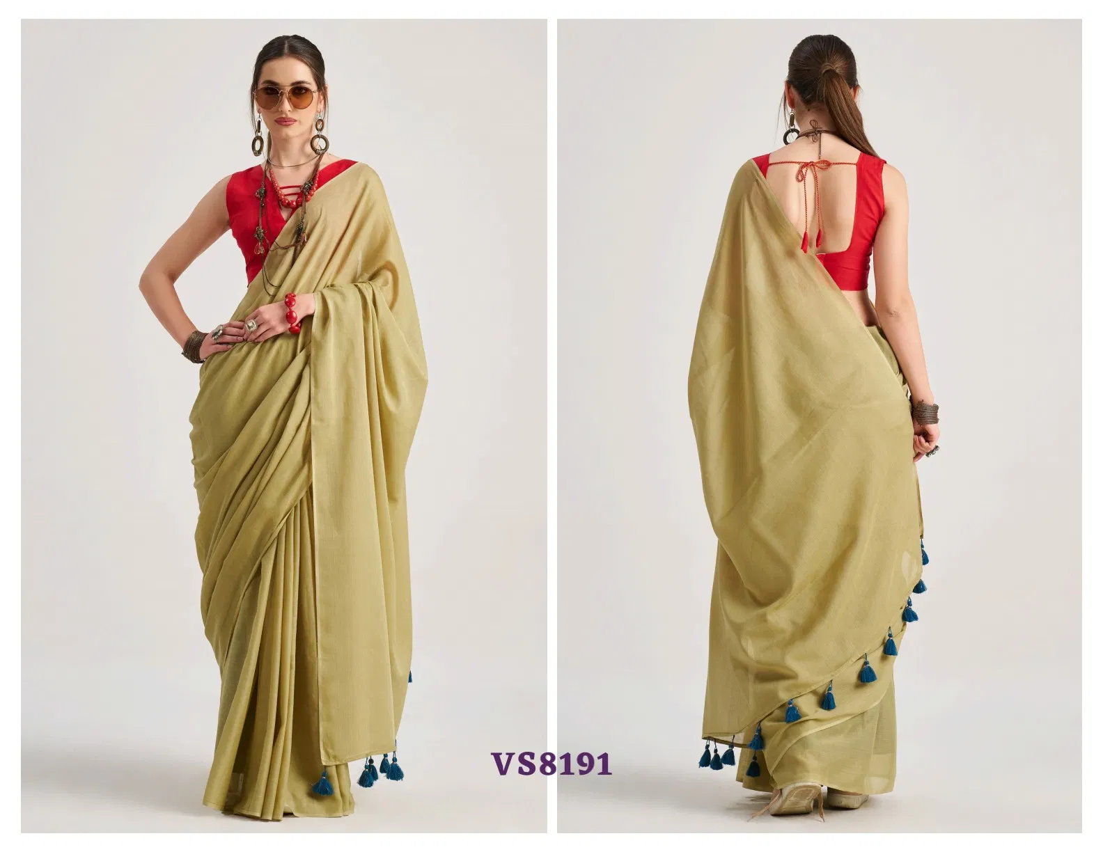 Hues & Flow By Mono Poley Viscose Mul Designer Wholesale Saree Online